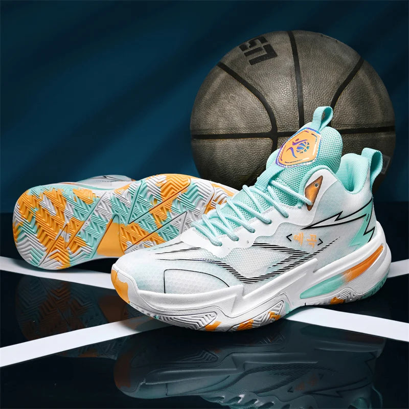 New Men Basketball Shoes Original Breathable Comfortable Non-Slip Training Sports Basketball Sneakers Shoes zapatillas hombre