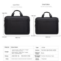 Men's Handbag Custom Image With Printed Logo Name  Business Briefcase15.6-17.3inch Nylon Waterproof Laptop Bag