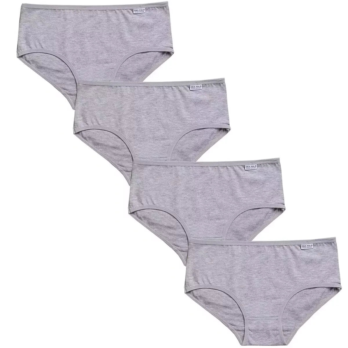 4Pc Teens Teenage Panties Kids Underwear Children Cotton Kids Girls Solid Color Puberty 10-16years