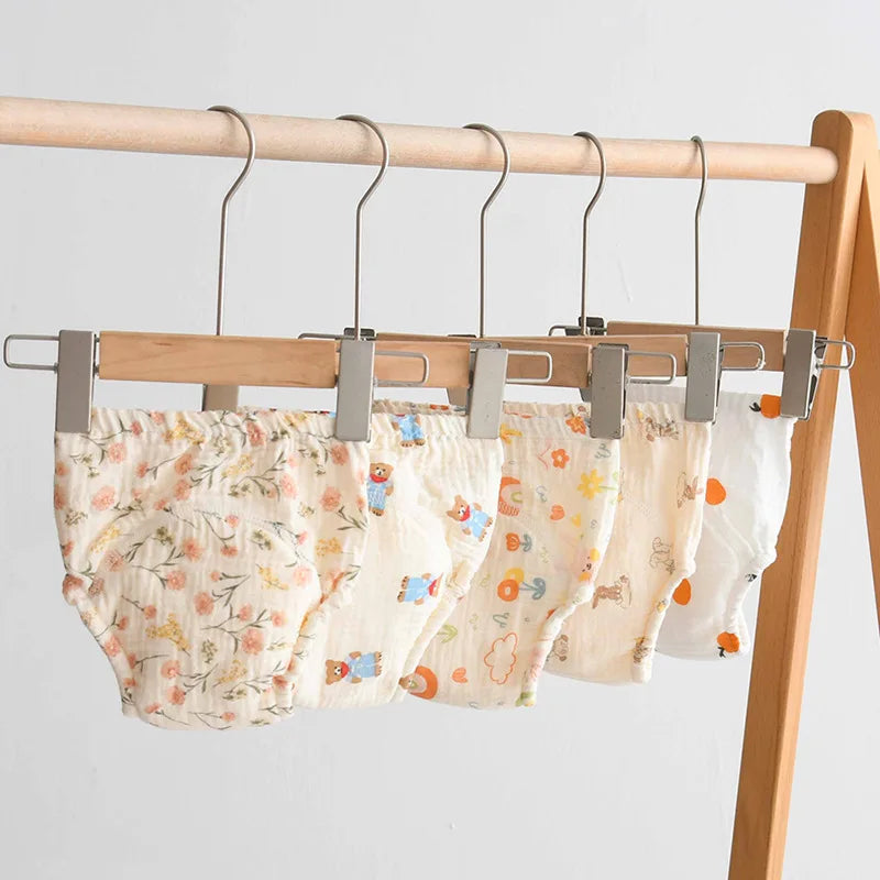Korean Style Cotton Baby Waterproof Training Pants New Baby Diaper Infant Washable Shorts Nappy Panties Nappy Changing Underwear