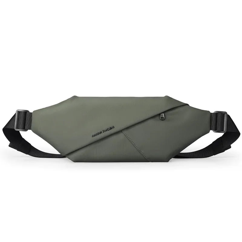 Mark Ryden Men's handbag Man Belt Pouch Sports  Casual Cycling Small Waist Pack Crossbody Bag Shoulder Bag Men's Crossbody Chest