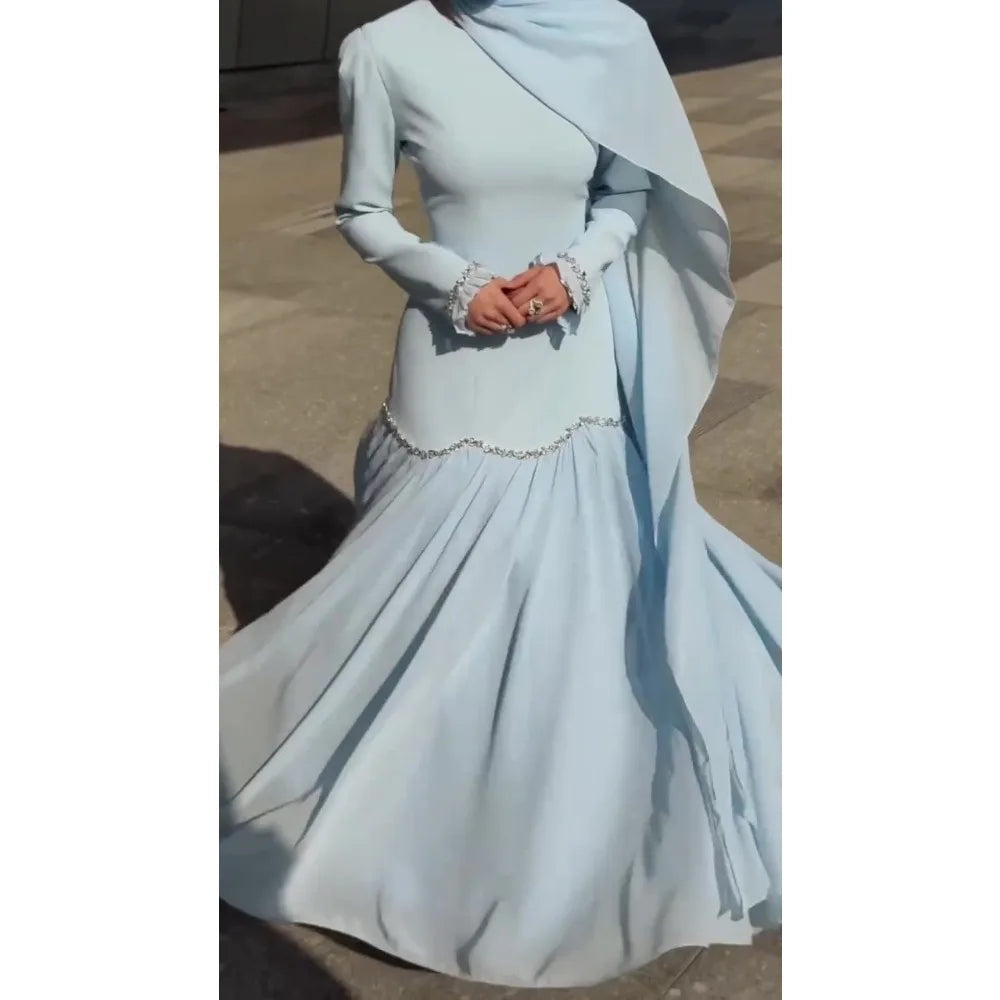 Eid Women Dress Ramadan Abaya Party Vestidos Largos Muslim 2026 Jalabiya Morocco Kaftan Dubai Islam Arab Long Robe Elegant