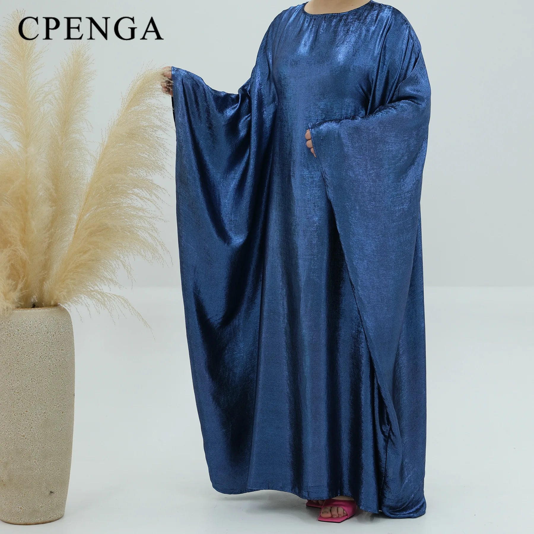 2024 Middle East Muslim Modest Dress for Women Eid Elegant Arab Dubai Abaya Luxury Islamic Church Clothing Fashion Turkey Gown