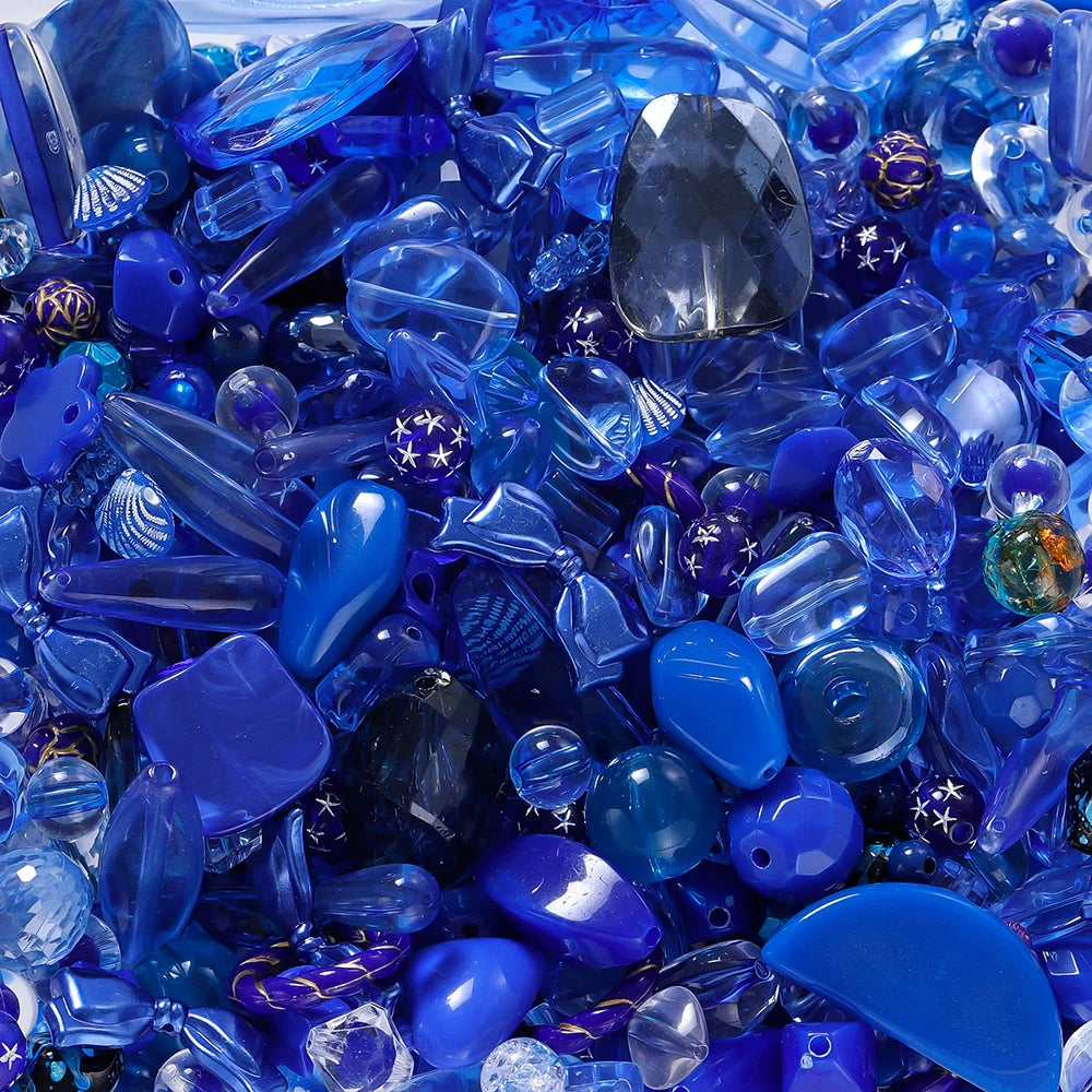 20g/lot Mixed Bowknot Beads Star Heart Butterfly Acrylic Spacer Bead for Jewelry Making DIY Bracelets Necklace Accessories