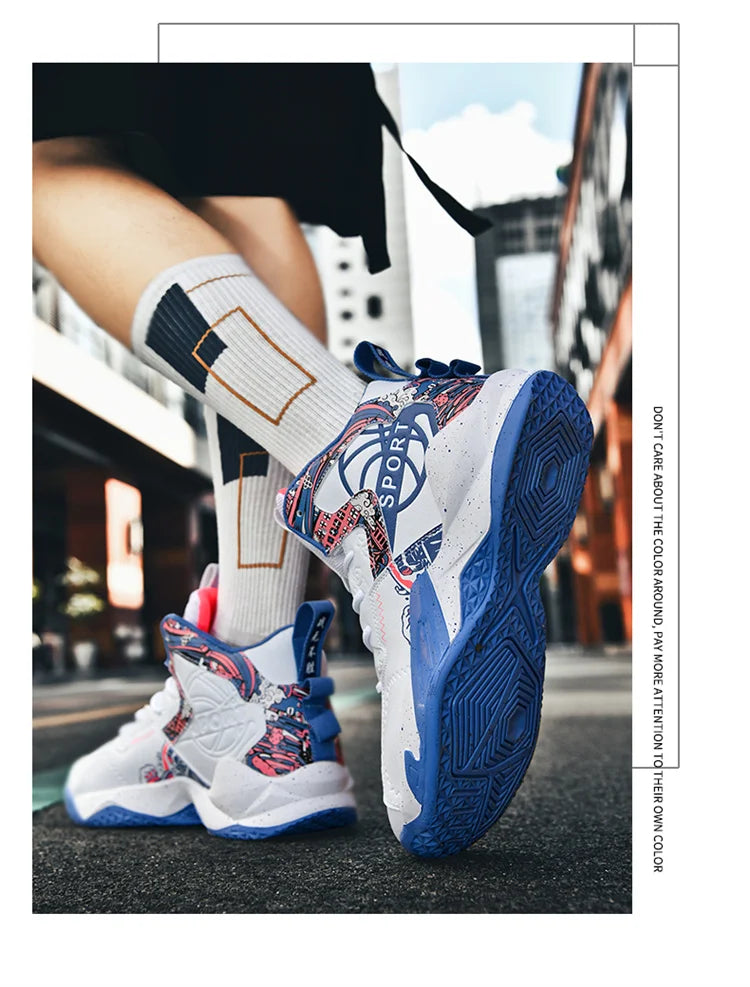 Men's Basketball Shoes Street Basketball Designer Sports Shoes High Quality Sneakers Shoes for Male Cushioning Hombre Zapatillas