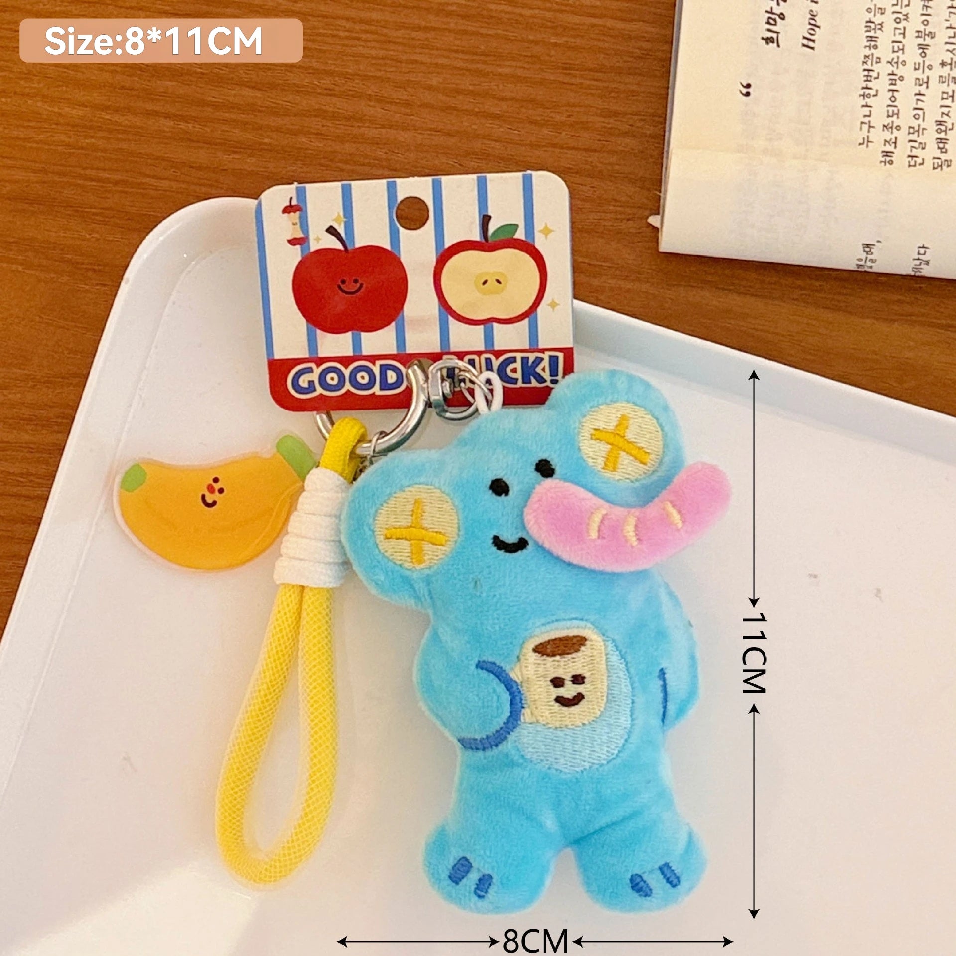 Lovely  Pet Doll Pendant Backpack Keychain Versatile Pendant Girlfriend Couple Small Gift 2025