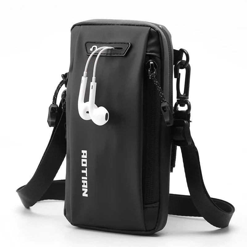 Man Shoulder Bags Oxford Messenger Handbags Fashion Mini Pouch Casual Solid Crossbody Bags For Male Shopper Tote