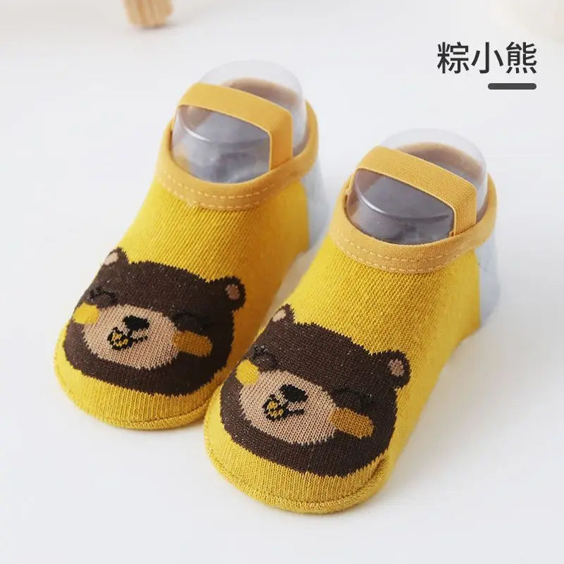 Baby Floor Socks Summer Thin Infant Toddler Socks Breathable Soft-soled Shoes Early Education Socks Indoor Anti-slip Insulation