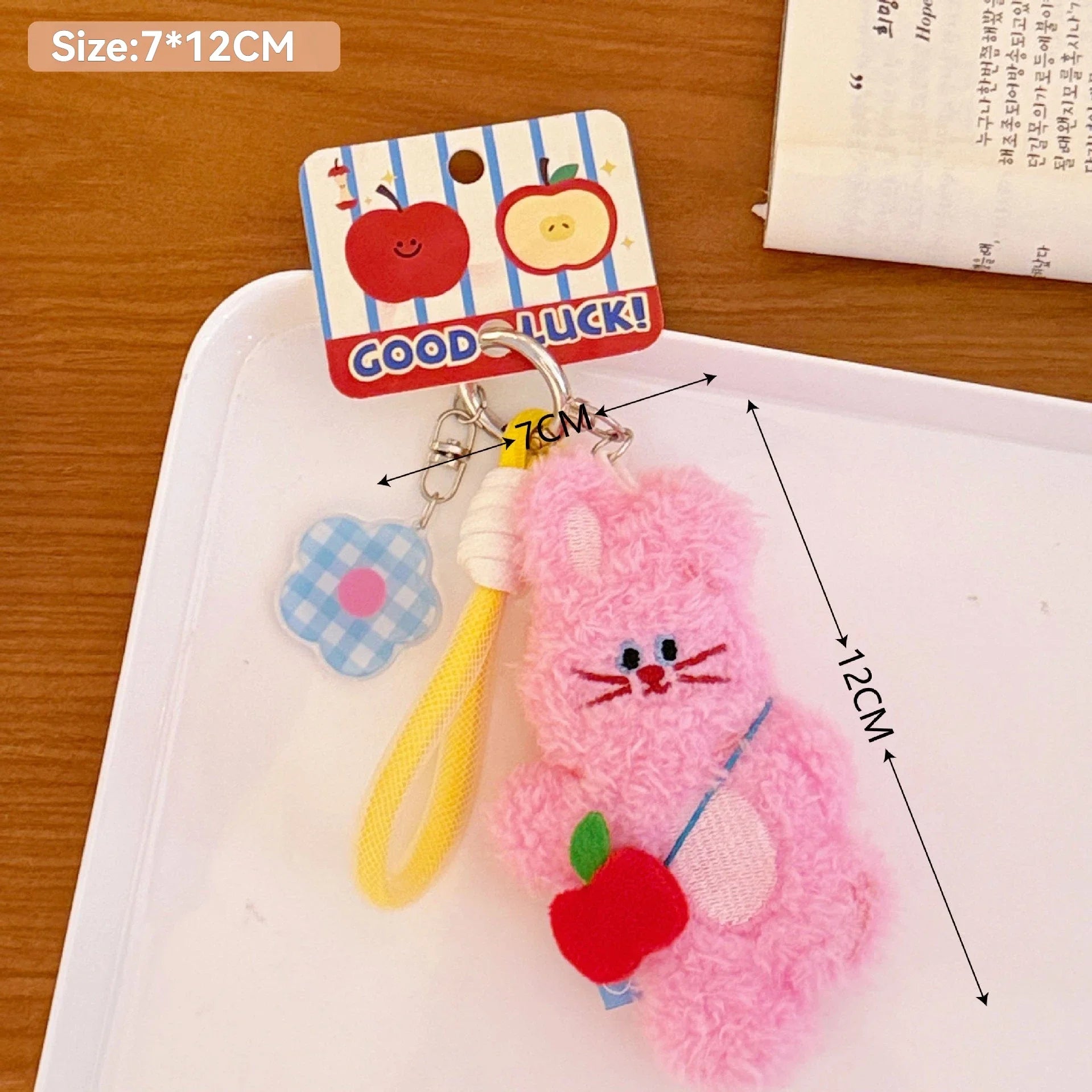 Lovely  Pet Doll Pendant Backpack Keychain Versatile Pendant Girlfriend Couple Small Gift 2025
