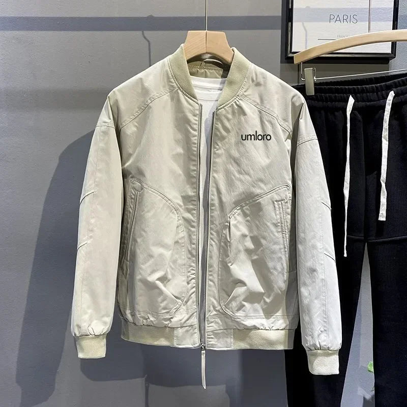 Luxury Brand Korean Golf Jacket Men's Golf Wear 2025 Spring New Jacket High Quality Business Casual Coat Men's Golf Clothing