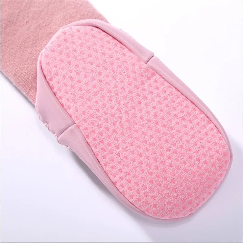 Toddler Winter Indoor Sock Shoes with Rubber Soles
