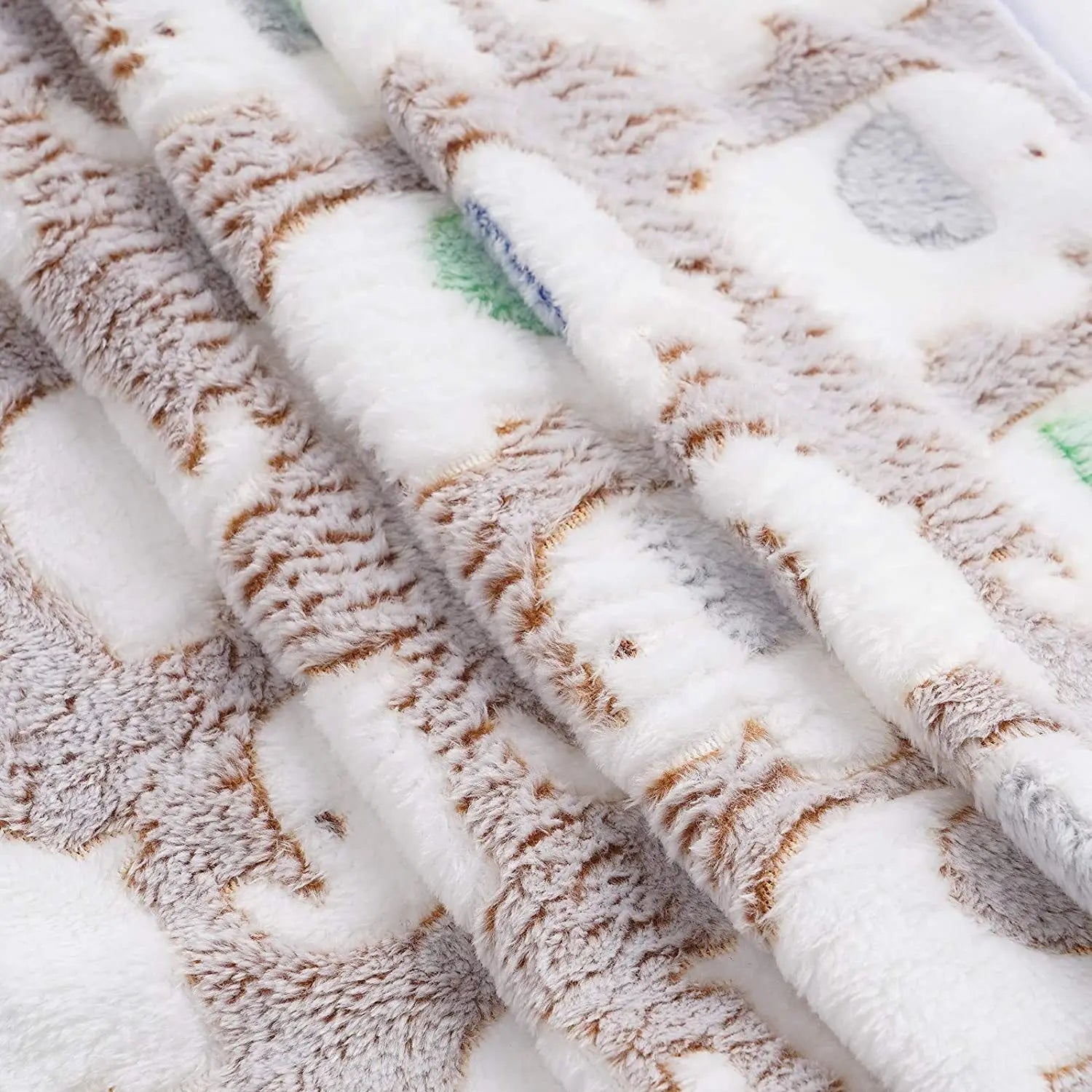 ✅ Cute Elephant Baby Blanket – Soft Coral Fleece Swaddle & Stroller Blanket