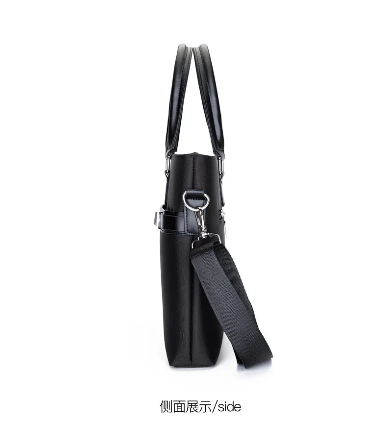Men's Handbag Business Travel Crossbody Laptop Bag Large Capacity Commuting Office Shoulder Bag