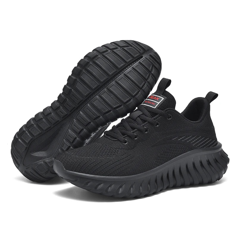 Men's Sports Shoes Breathable Walking Running Sneakers Shock-Absorbing Lightweight Non-slip Training for Men Jogging Footwear