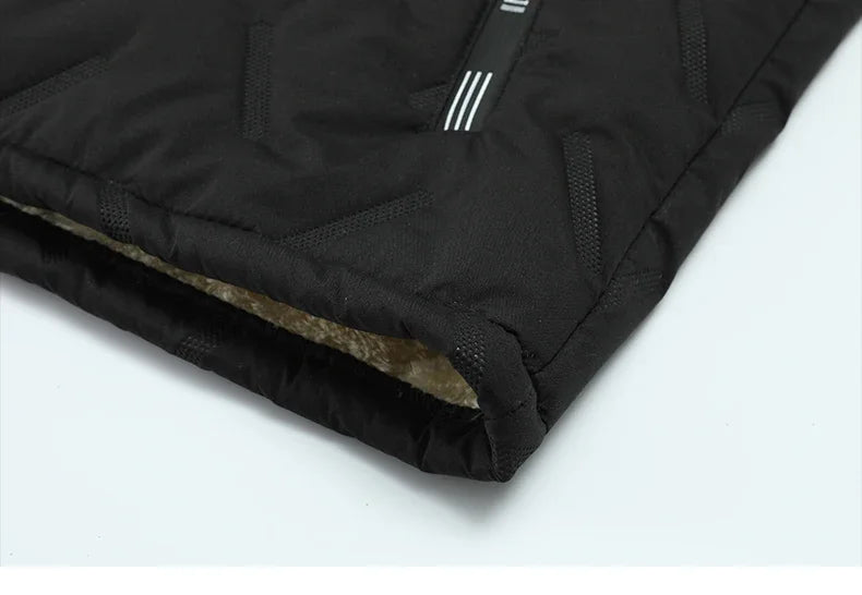 New Men's Windproof Jackets Coats Water-Resistant Casual Zipper Hight Weight Parkas Athletic Outdoor Warm Thick Streetwear