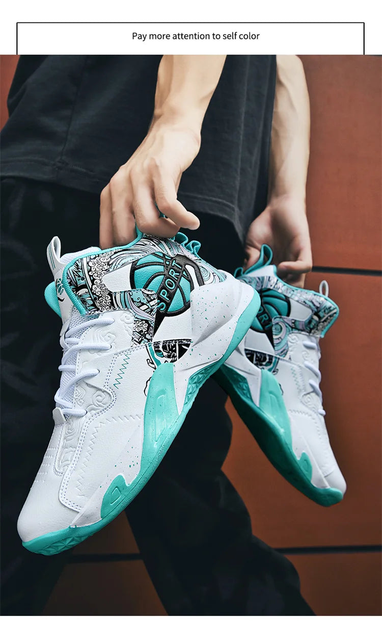 Men's Basketball Shoes Street Basketball Designer Sports Shoes High Quality Sneakers Shoes for Male Cushioning Hombre Zapatillas