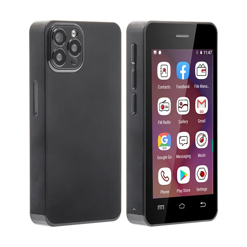 Melrose S9 Pro Super Mini Phones 3Inch Ultra Slim Quad Core 2GB+16GB Mobile Phone 5MP 1000mAh 3G Compact Mini Smartphone Android