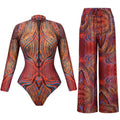 2 Piece Sets Swimwear And Panst Sexy Swimsuit Women Summer Bathing Suit Bikini Set Beach Cover Up Swimming Suit Купальник