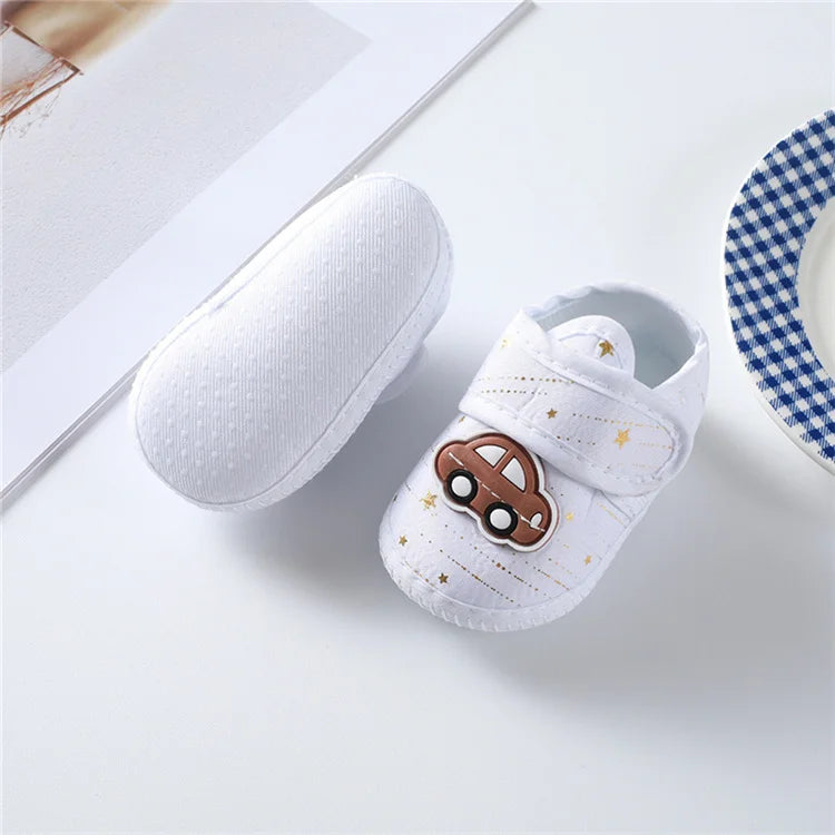Soft Baby First Walker Shoes – Comfortable Cotton Shoes for Newborns & Infants (0-12 Months)
