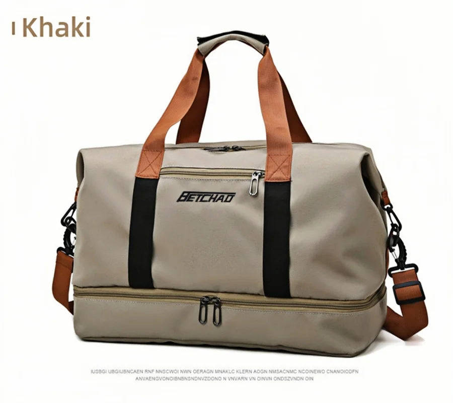 Sports handbag,fitness bag,expandable travel bag with large capacity.Perfect for gym,weekend trips,and carry-on,and versatile.