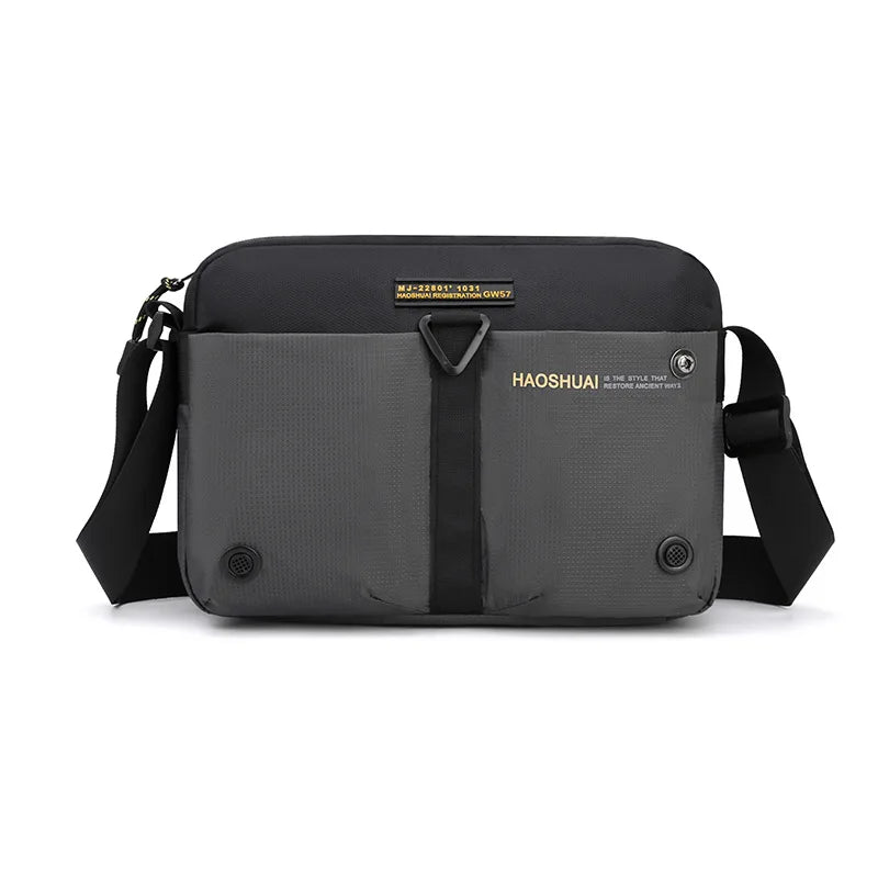 2025 New Men Messenger Bag Waterproof Nylon Small Satchel Shoulder bag Casual Travel Crossbody bags For Male Belt Handbag Man 가방