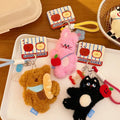 Lovely  Pet Doll Pendant Backpack Keychain Versatile Pendant Girlfriend Couple Small Gift 2025