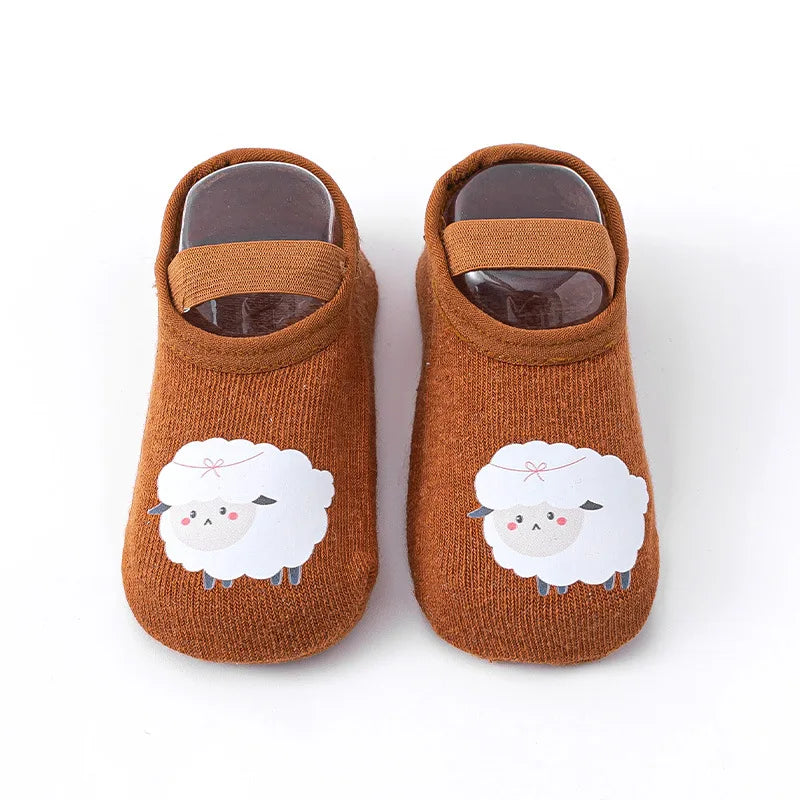 Baby Floor Socks Summer Thin Infant Toddler Socks Breathable Soft-soled Shoes Early Education Socks Indoor Anti-slip Insulation