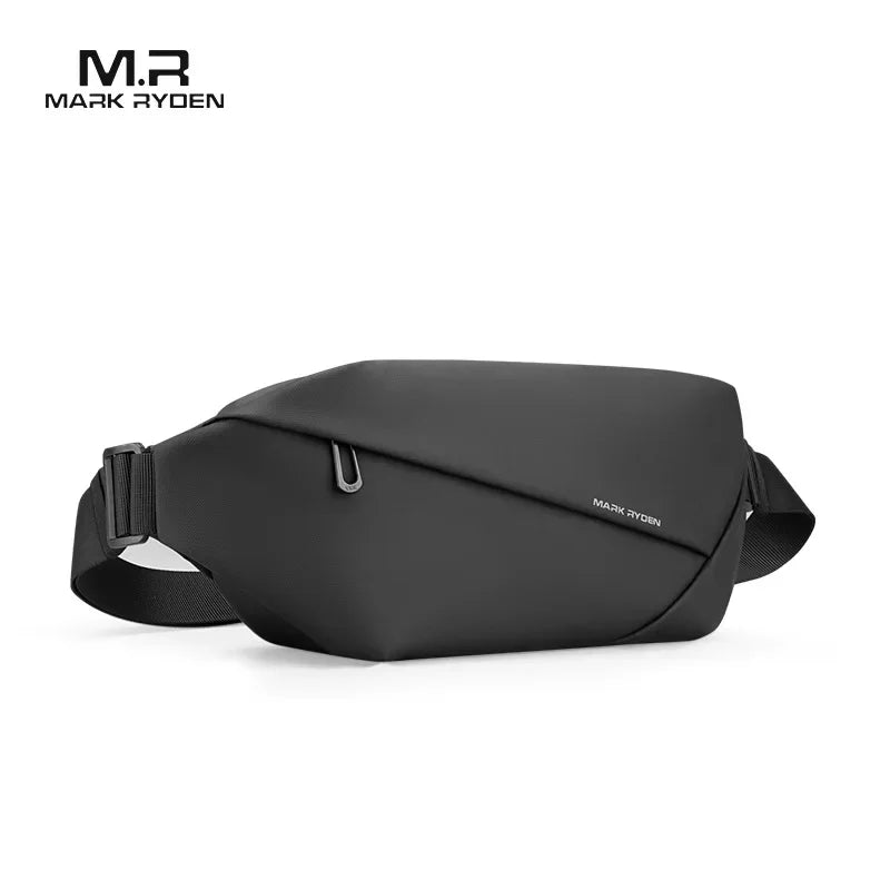 Mark Ryden Men's handbag Man Belt Pouch Sports  Casual Cycling Small Waist Pack Crossbody Bag Shoulder Bag Men's Crossbody Chest