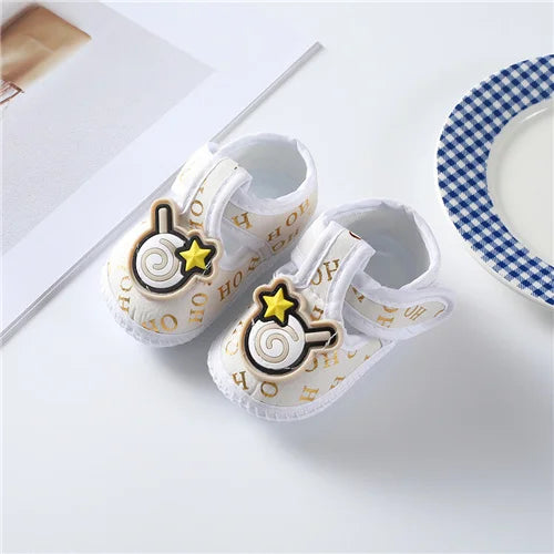 Soft Baby First Walker Shoes – Comfortable Cotton Shoes for Newborns & Infants (0-12 Months)