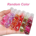 6 Colors Roll-on Fruit Essence Lip Balm Lip Oil Lip Moisturizing Mirror Primer Lip Lipstick Transparent Lip Oil Mirror Randomly