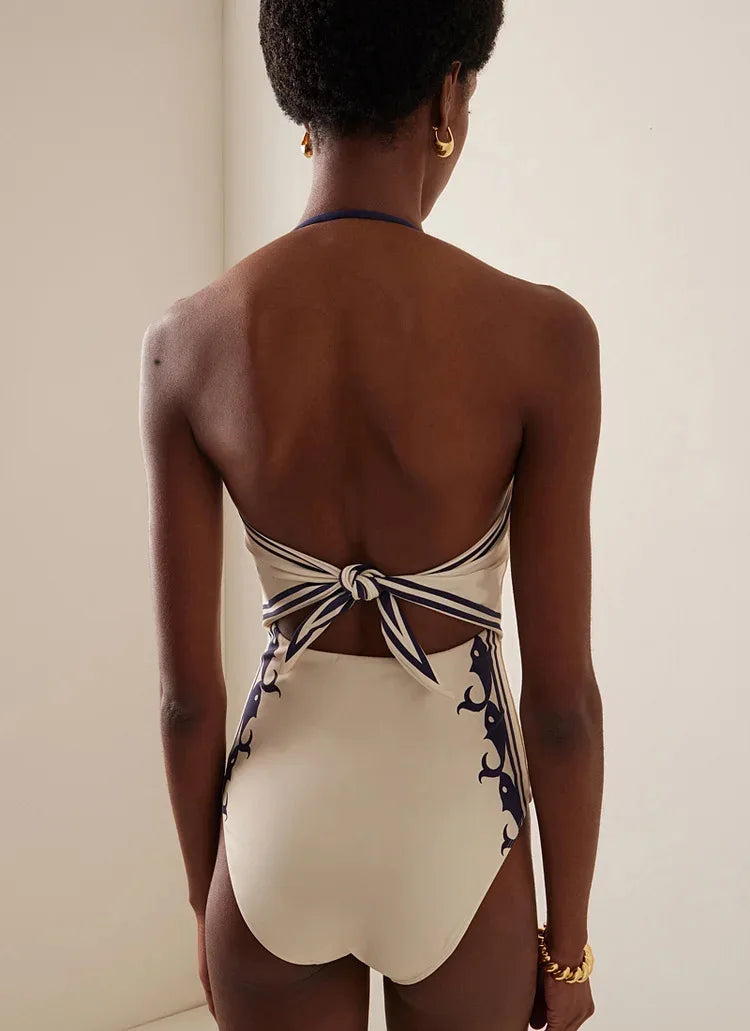 Women 3-Piece Swimwear Outfit High Waist Bikini Set Push Up Swimsuit Monokini Beachwear 2-Piece Bathing Suit Vocation Beachwear