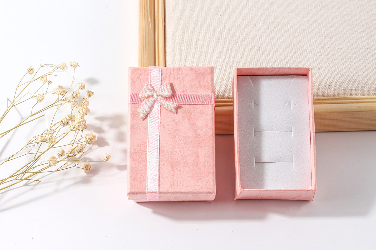 5*8cm Jewelry Box Jewelry Packaging Ring and Earrings Boxes Necklace Carrying Cases Dainty Gift Boxes for Festival