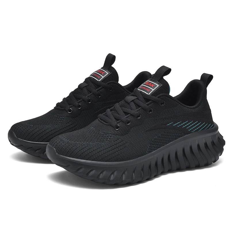 Men's Sports Shoes Breathable Walking Running Sneakers Shock-Absorbing Lightweight Non-slip Training for Men Jogging Footwear