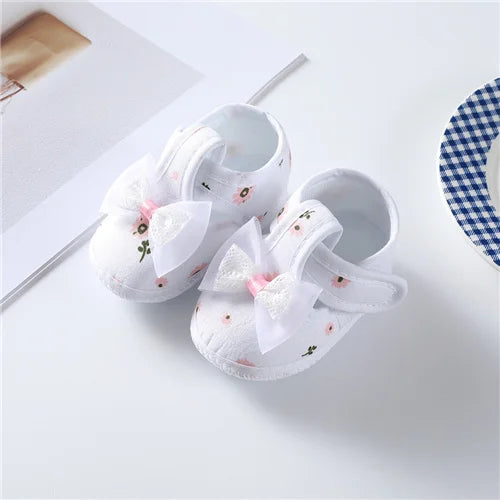 Soft Baby First Walker Shoes – Comfortable Cotton Shoes for Newborns & Infants (0-12 Months)