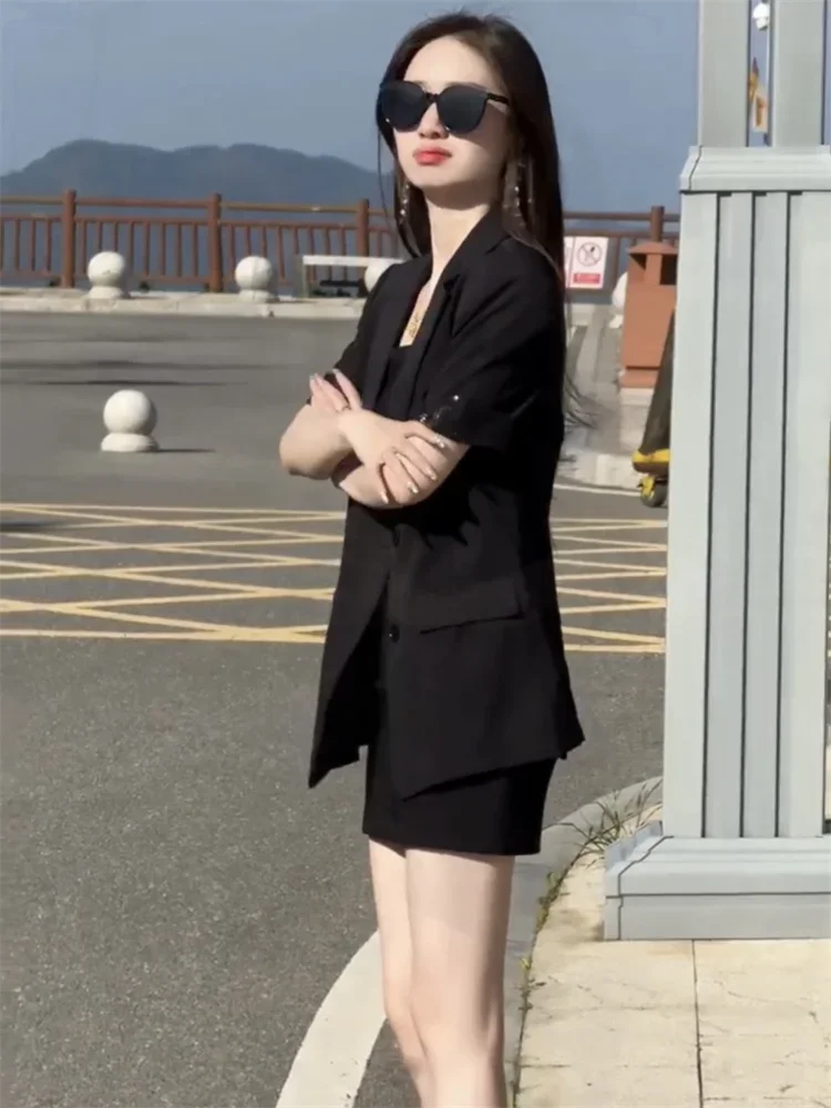 Women's Two Piece Set Fashion Summer New Matching Female Outfits Streetwear 2025 Promotion Clothing Festival In The Same Korea