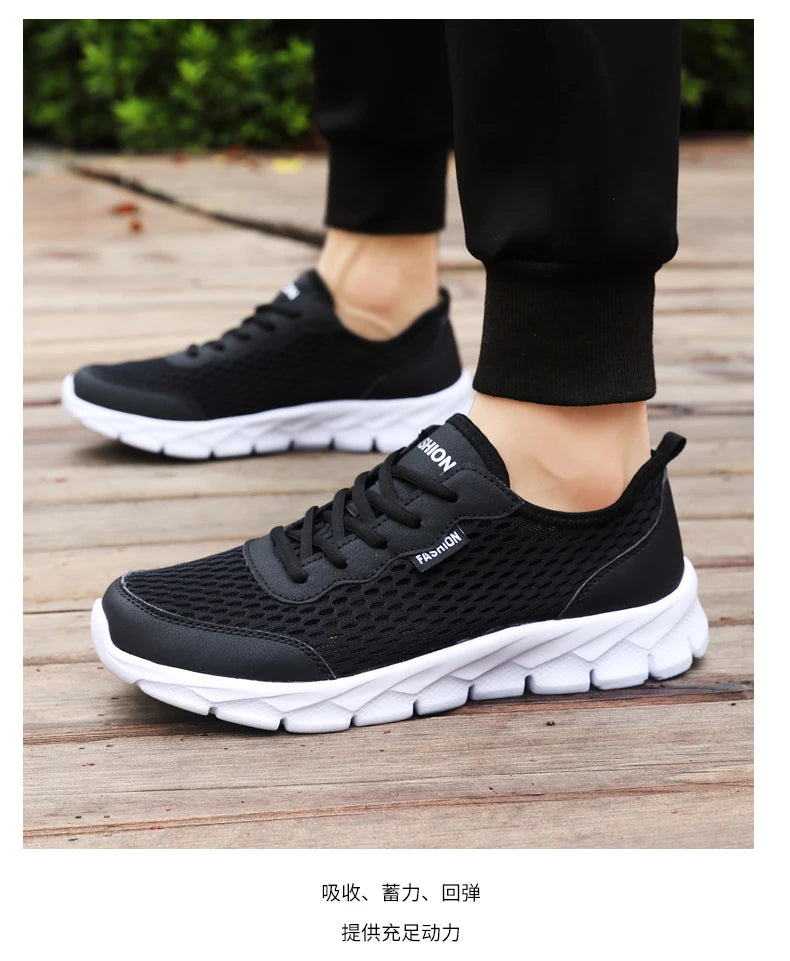 Tennis Shoes for Men Lightweight Sneakers High Quality Breathable Outdoor Athletic Jogging Sport Running Walking Man Shoes