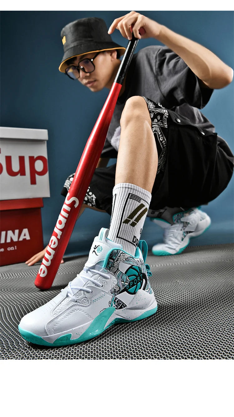 Men's Basketball Shoes Street Basketball Designer Sports Shoes High Quality Sneakers Shoes for Male Cushioning Hombre Zapatillas
