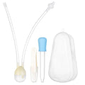 3pcs/box Newborn Baby Safety Nose Cleaner Kids Vacuum Suction Nasal Aspirator Set Infants Medicine Dropper Accessories Baby Care
