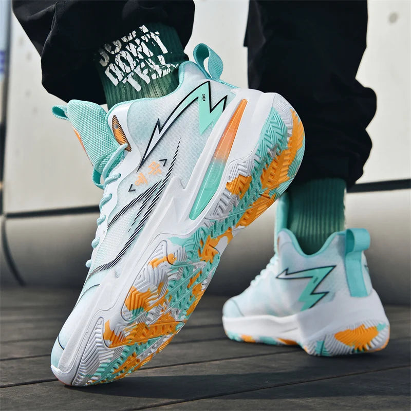 New Men Basketball Shoes Original Breathable Comfortable Non-Slip Training Sports Basketball Sneakers Shoes zapatillas hombre