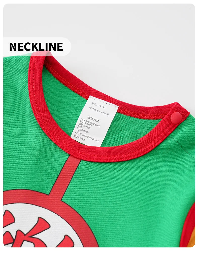 Baby Boys Long Sleeve Cartoon Cosplay Outfit Onesies Costume Romper Jumpsuit Infant Clothes Toddler 100% CottonSpring and Autumn