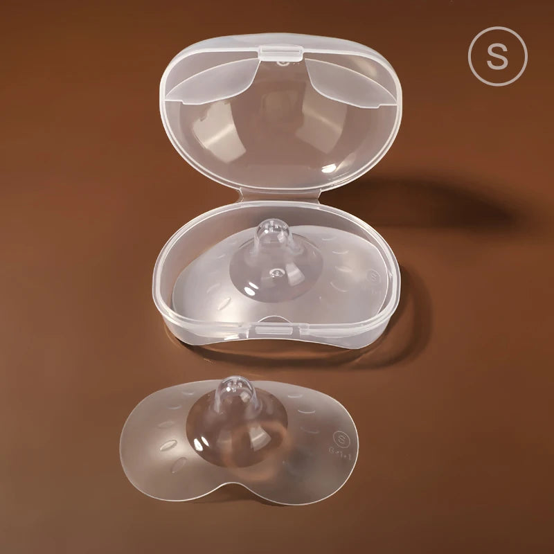 2 Pack Anti-bite Breastfeeding Mother Nipple Feeding Shield Butterfly Silicone Shields Protectors Soft Nipple Cover