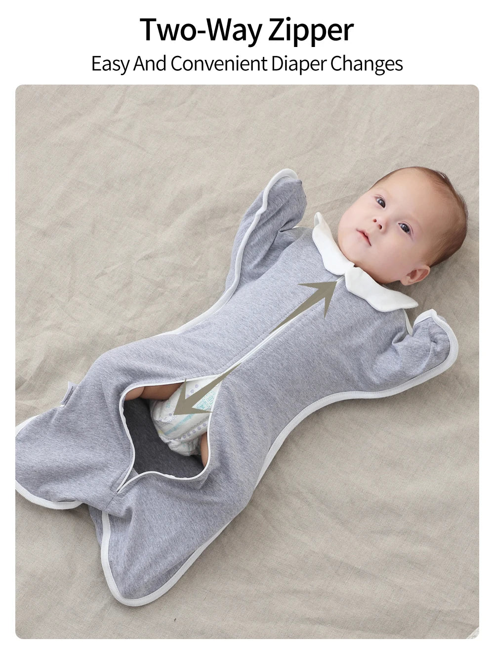 Newborn Baby Sleeping Bags Raised Hand Anti-shock Cotton Sleepsacks Baby Swaddling Blanket New Born Baby Items Saco De Dormir