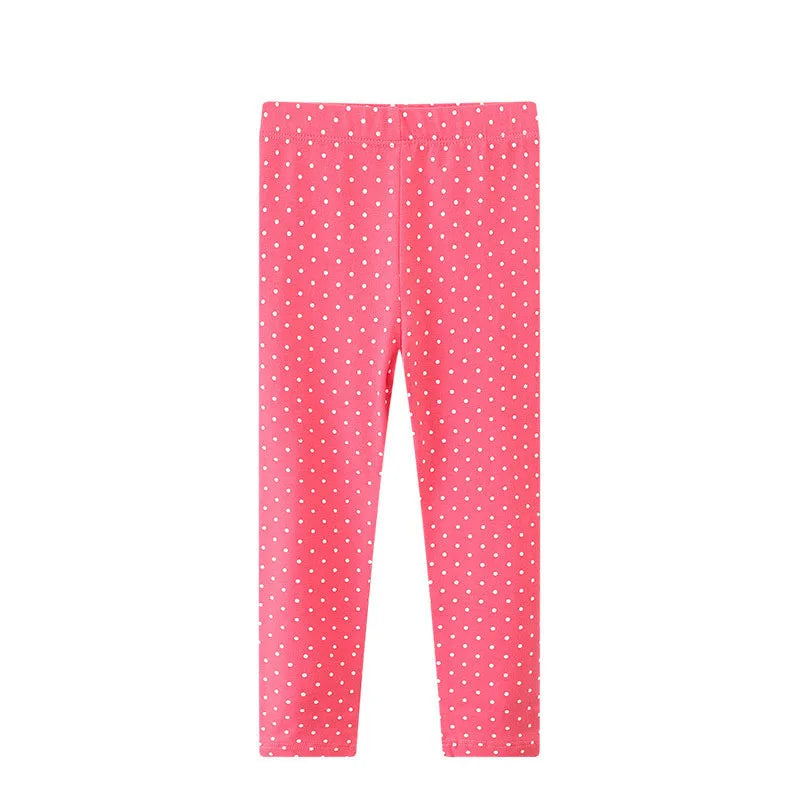 Jumping Meters 2-7T Hot Selling Striped Baby Girls Leggings Pants Kids Skinny Trousers Full Length Pants