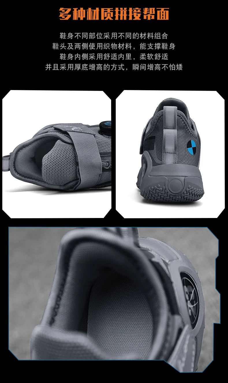 Men's Basketball Shoes Breathable Cushioning Non-Slip Wearable Runing Shoes Gym Training Athletic Basketball Sneakers for Women