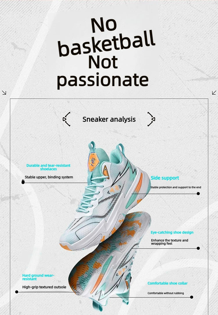 New Men Basketball Shoes Original Breathable Comfortable Non-Slip Training Sports Basketball Sneakers Shoes zapatillas hombre