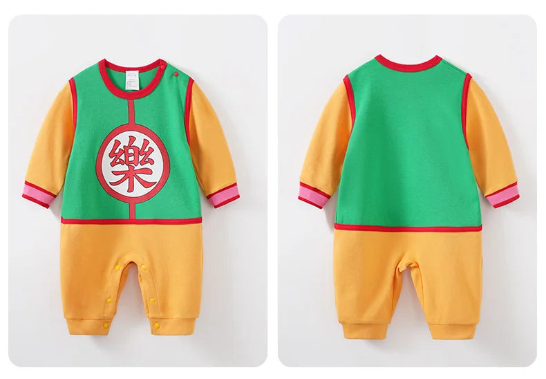 Baby Boys Long Sleeve Cartoon Cosplay Outfit Onesies Costume Romper Jumpsuit Infant Clothes Toddler 100% CottonSpring and Autumn