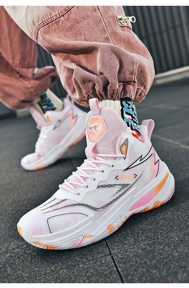 New Men Basketball Shoes Original Breathable Comfortable Non-Slip Training Sports Basketball Sneakers Shoes zapatillas hombre