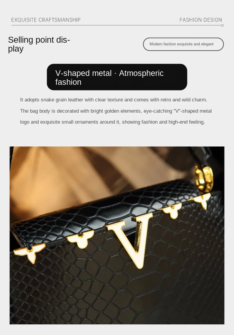 fashionable and versatile handbag with a high-end feel. It's a niche bag for middle-aged moms to carry diagonally
