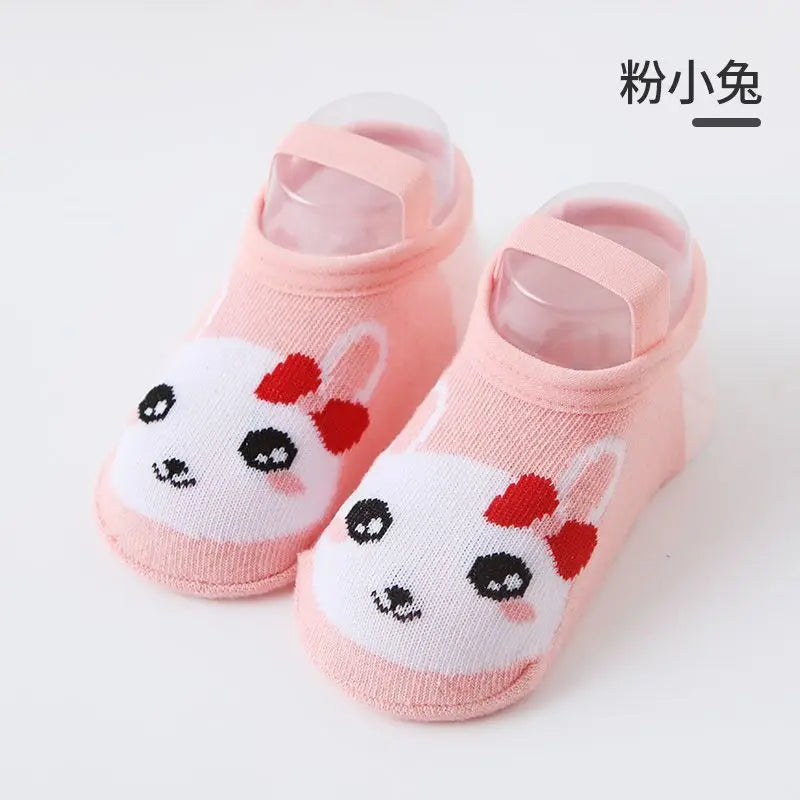 Baby Floor Socks Summer Thin Infant Toddler Socks Breathable Soft-soled Shoes Early Education Socks Indoor Anti-slip Insulation