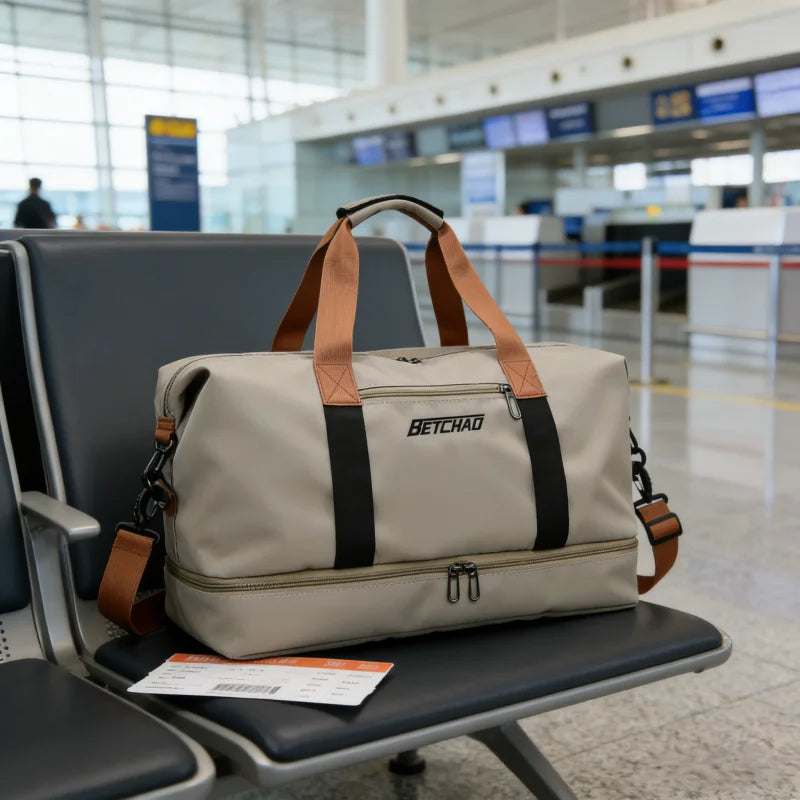 Sports handbag,fitness bag,expandable travel bag with large capacity.Perfect for gym,weekend trips,and carry-on,and versatile.